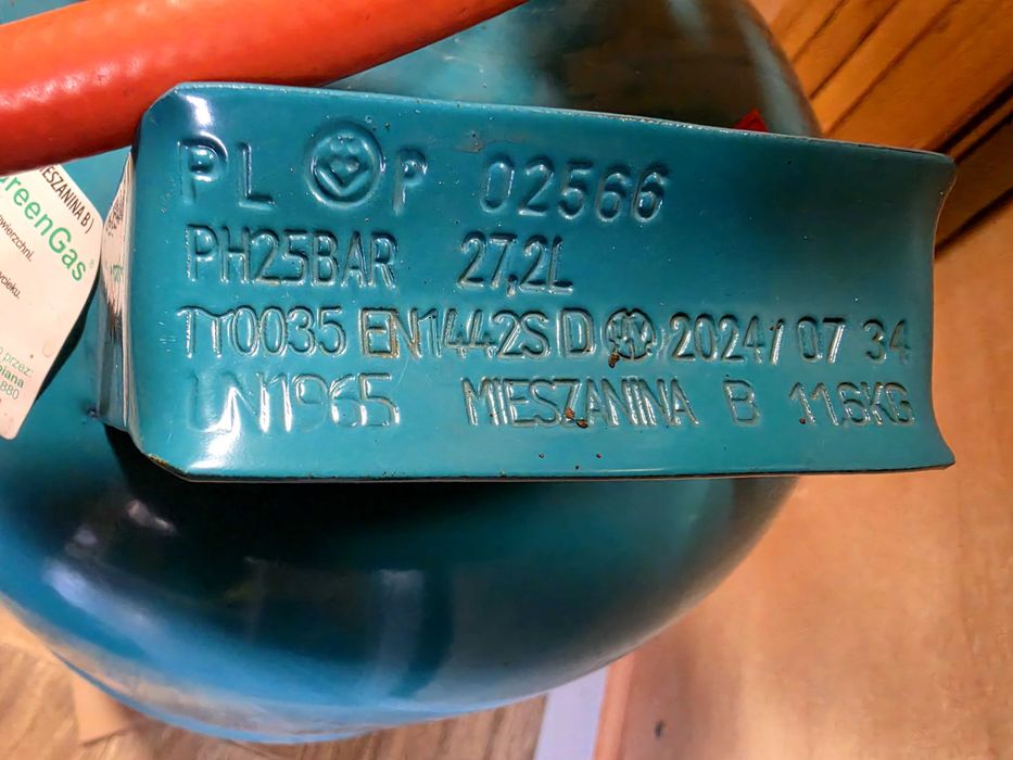 Butla gazowa 11kg