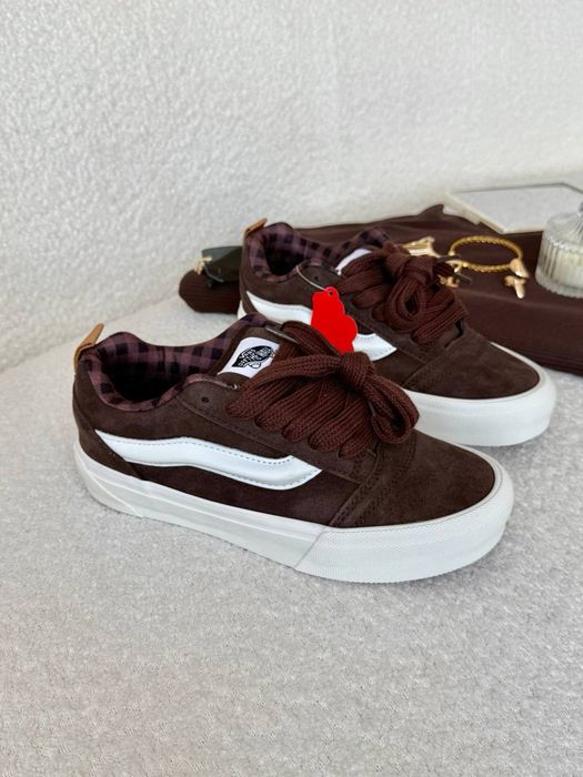 Жіночі кросівки Vans KNU Skool Brown