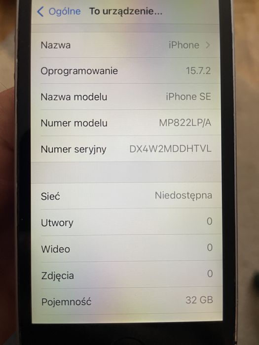 Iphone SE 2016 32 Gb (2018)