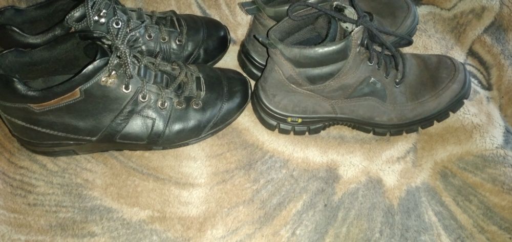 Ботинки кожаные 26-28 см