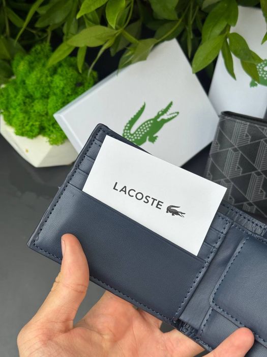 Гаманець Lacoste/чоловічий гаманець /портмоне Lacoste/кошелек Lacoste