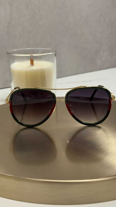 Окуляри Gucci GG0062S 003 Aviator / Женские очки Гуччи оригинал