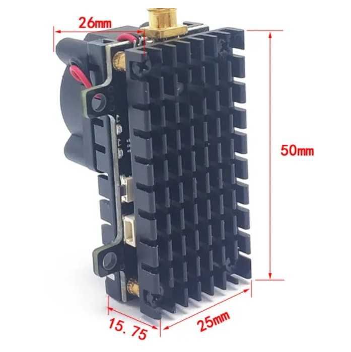 Модуль GPS HGLRC M100-5883 M10 с компасом. 21x21 мм.
