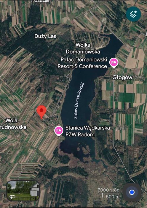 Działka nad Zalewem Domaniowskim
