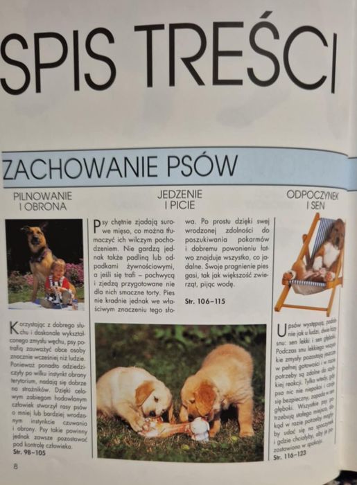 Książka  album Pies moj przyjaciel