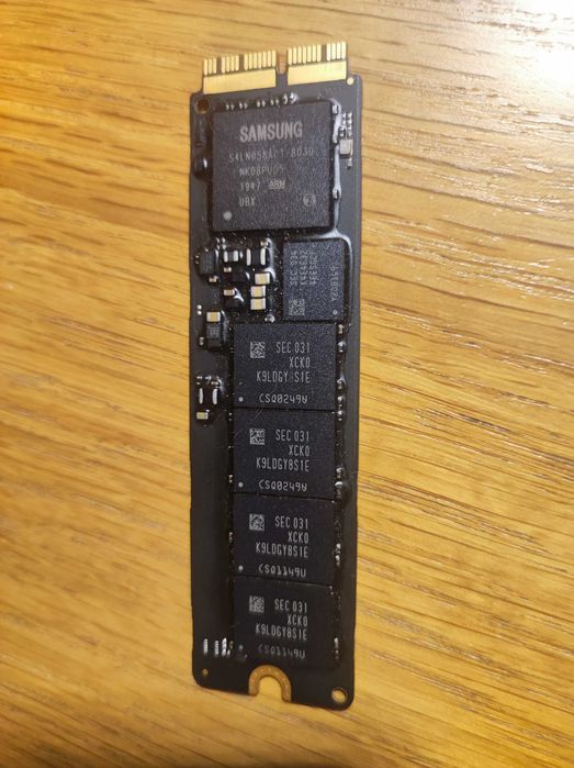 Dysk SSD M.2 128GB Apple Macbook