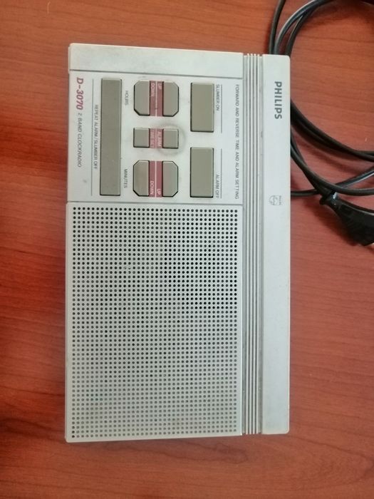 Rádio despertador fhilips