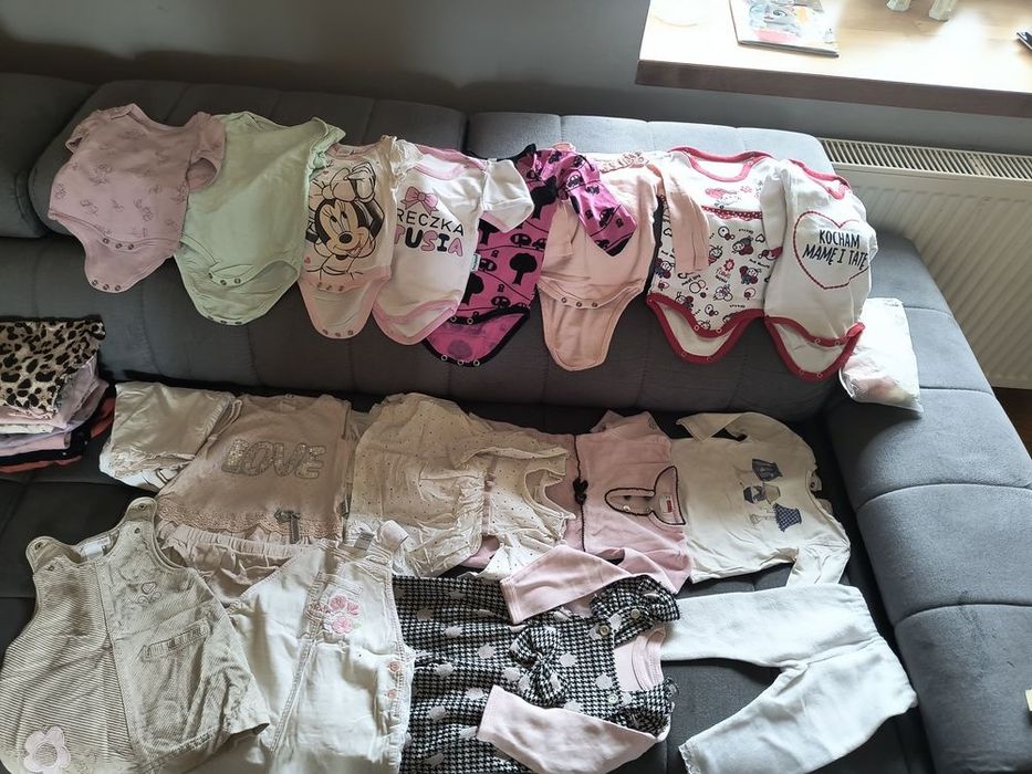 Sprzedam ubranka dla dziewczynki  od 56 r