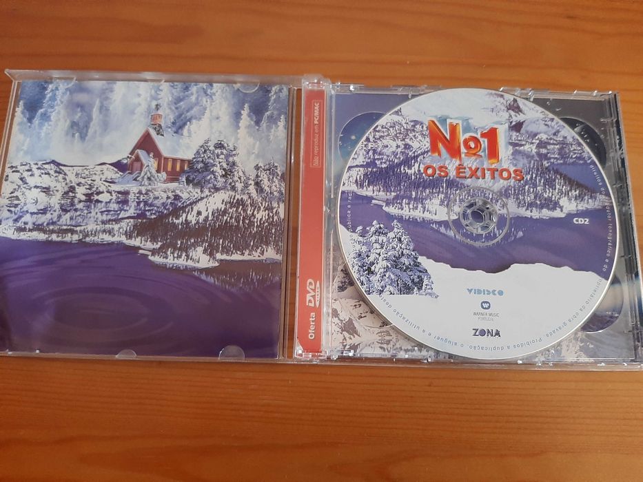 CD Nº1 de Êxitos Duplo CD e DVD