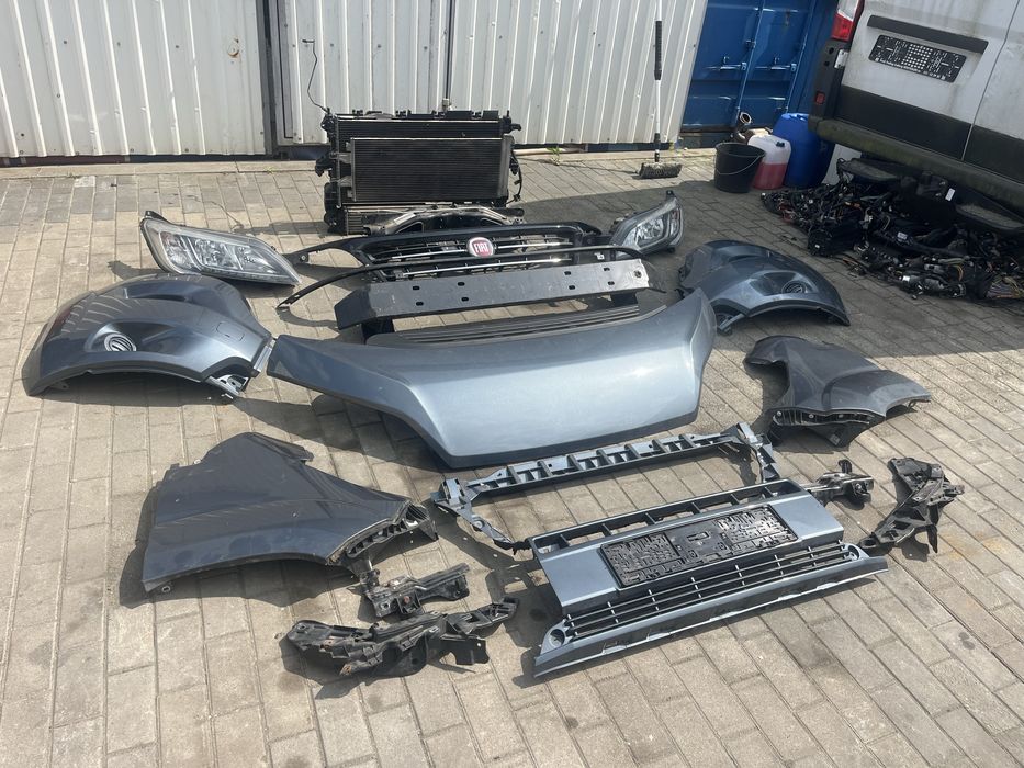 Ducato boxer jumper maska lampa zderzak grill błotnik chłodnice led