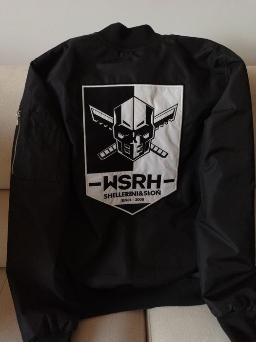 Kurtka Bomberka WSRH słoń hip hop rap demonologia dmnlg Brain Dead familia BDF