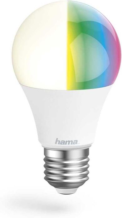 Żarówka LED  Hama WLAN E27 10 W WiFi White and Color Nowa