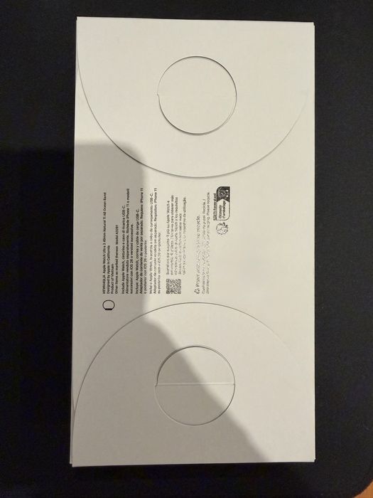 Apple Watch Ultra 3 cinza SELADO