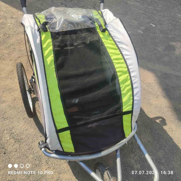 Продам електро велосипед з коляскою