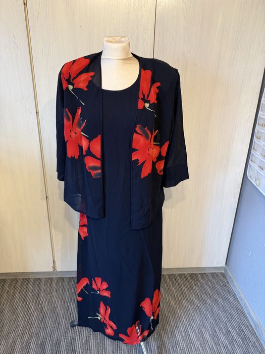 Komplet sukienka i bolerko rozmiar L