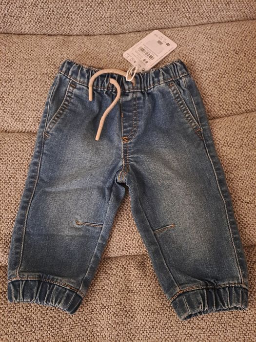 Calças de ganga Sfera 6-9 meses Novo