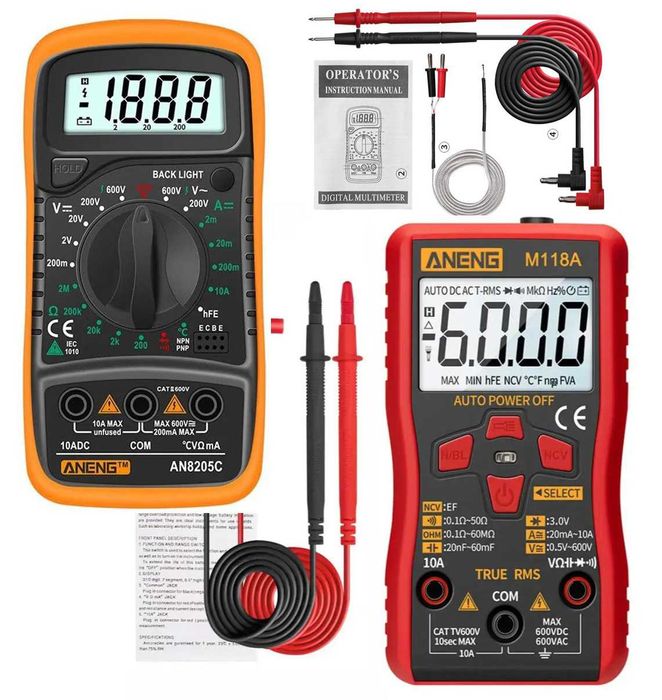 Мультиметр ANENG AN8205C ANENG M118A ANENG M113