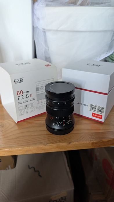 Об'єктив 7Artisans  60mm/F2.8 mark II Macro E mount Sony