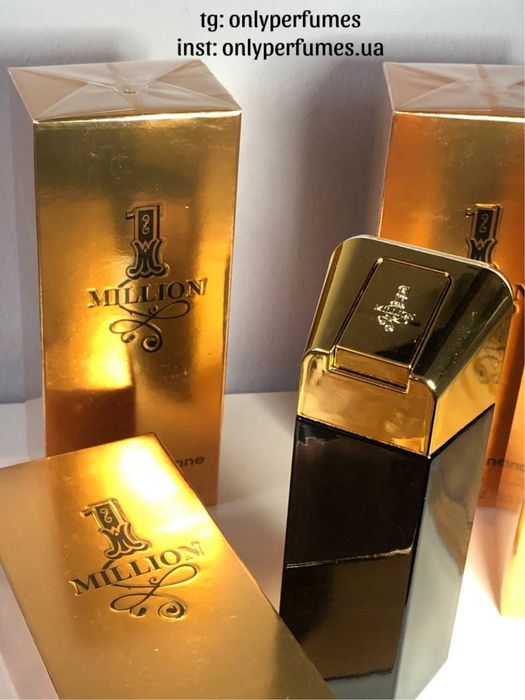 Духи чоловічі Paco Rabanne One Million, Parfum, Lucky. 1 Ван Милион