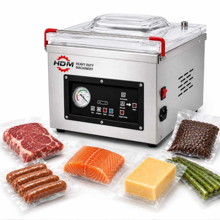 Zgrzewarka Próżniowa do Żywności HDM HC-260 250W Pakowarka Komorowa 25cm