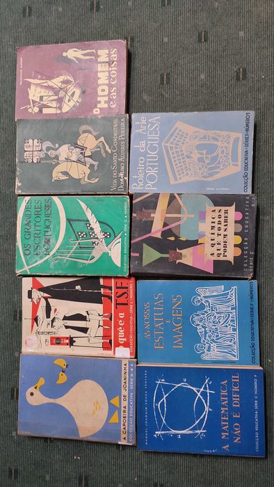 Livros Série Educativa - Cada 5 €