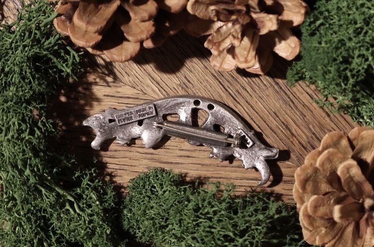 Oryginalna norweska przypinka EDDA / broszka / ozdoba w stylu wikingów