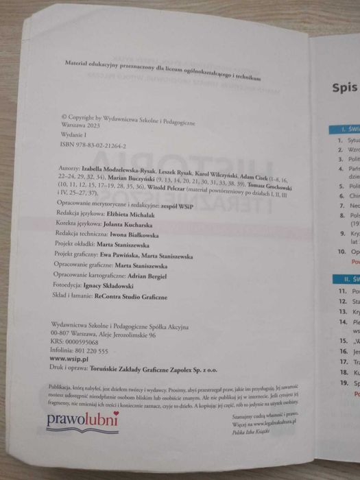 Historia i teraźniejszość 2