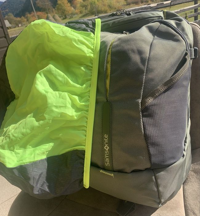 рюкзак Samsonite 27l з рейнкавером оригінал