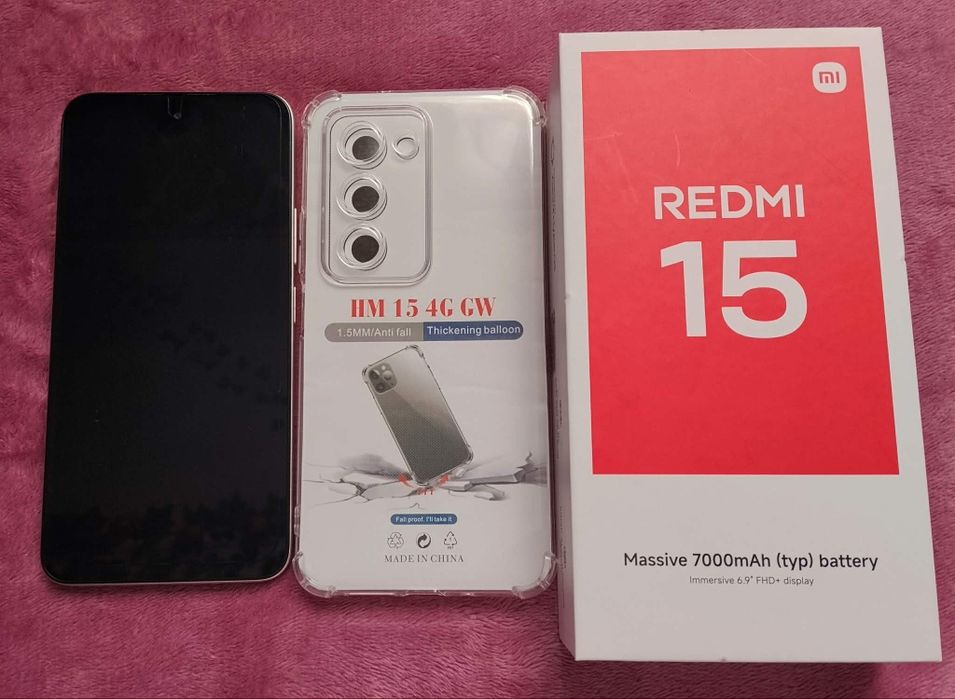 Sprzedam telefon  Xiaomi Redmi 15 4g