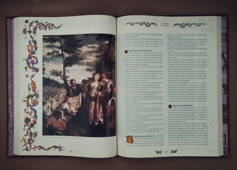 Livro: Bíblia Sagrada: Antigo Testamento Ilustrado - Tomo 1