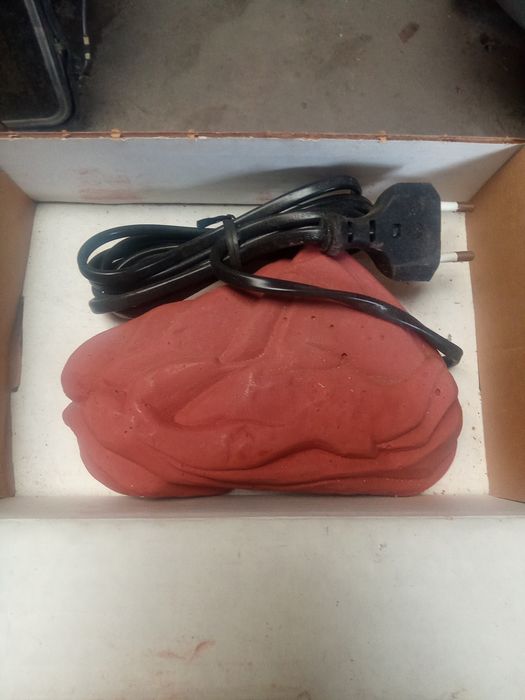 Pedra aquecimento de répteis.