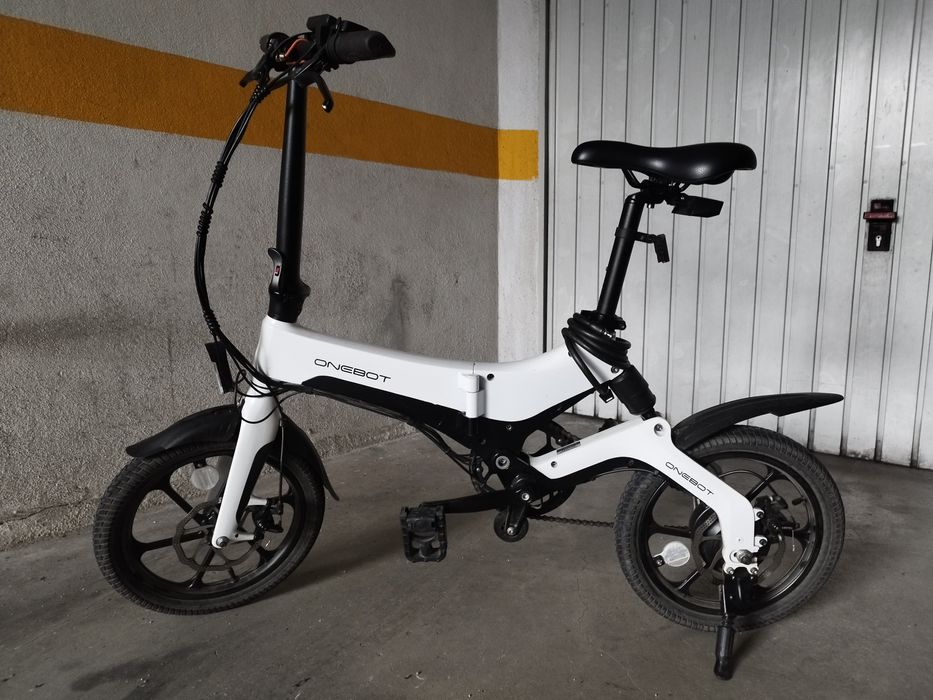 Bicicleta elétrica onebot s6 dobrável