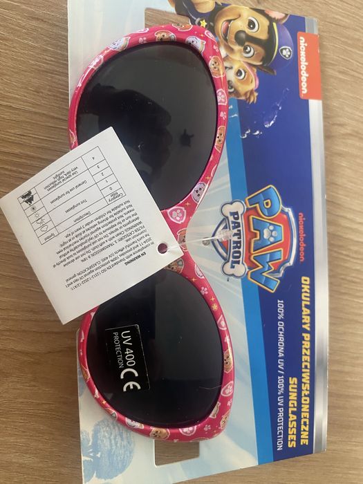 Okulary przeciwsloneczne psi patrol