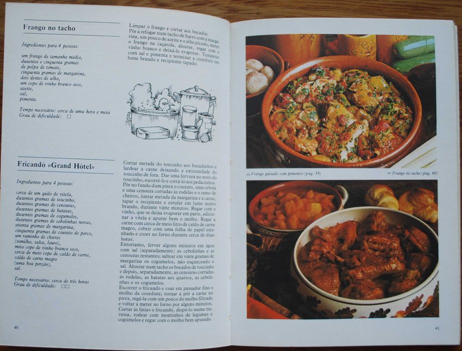 As Carnes (Assados Estufados Guisados e Cozidos)