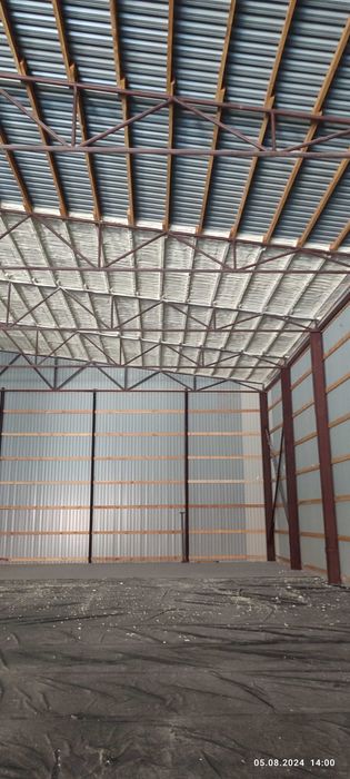 ППУ Утеплення Пінополіуретаном Мансард Дах Склад Ангар Піною Перекритя