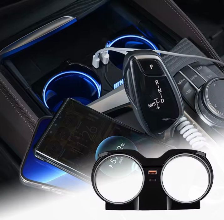 Подсветка подстаканника BMW X3 G01 накладка декор БМВ Х3 Г01