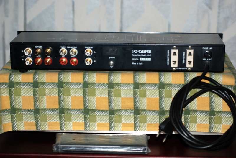 CABRE AS 41 przedwzmacniacz stereo.