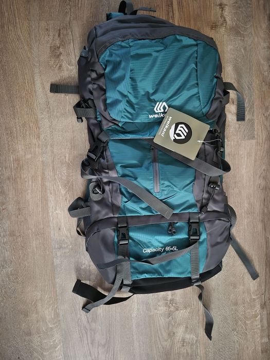 Nowy Plecak Turystyczny Trekkingowy Weikani 65+5L Górski