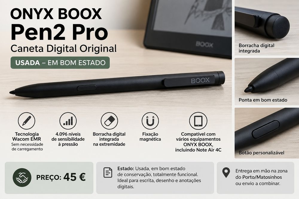 Pen2 Pro - Caneta Tablet