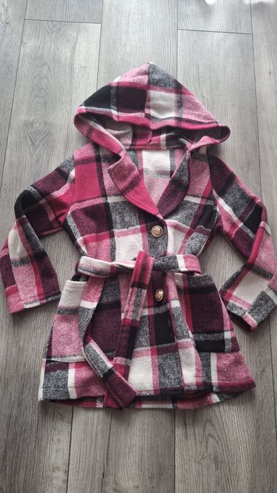 Płaszczyk/kurtka krata
