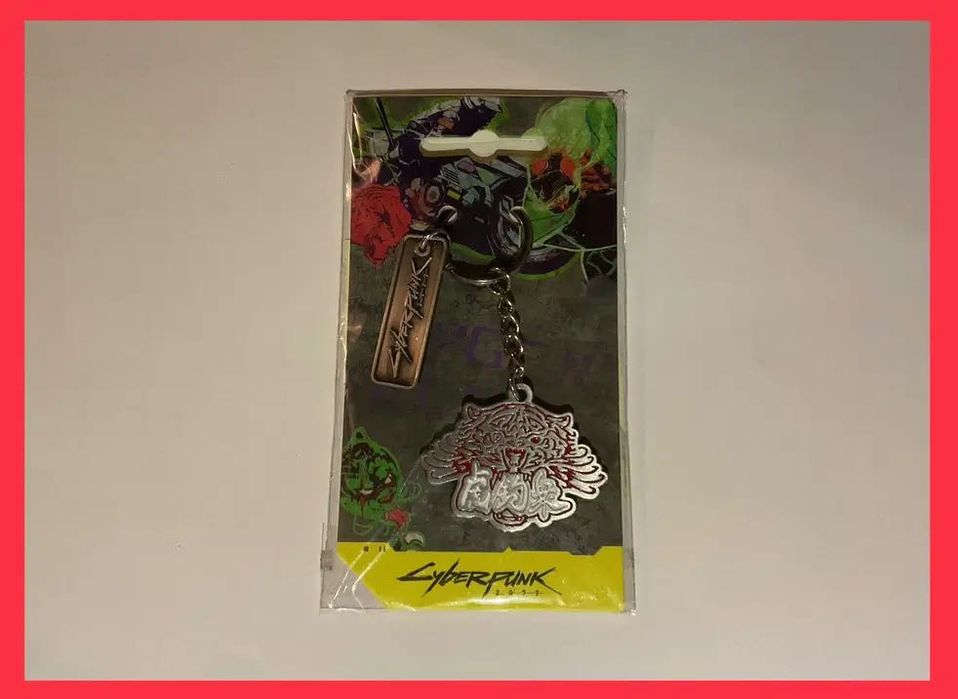 Brelok Breloczek do kluczy Cyberpunk 2077 TYGER CLAWS - NOWY