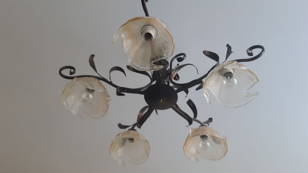 Żyrandol pięcio-ramienny