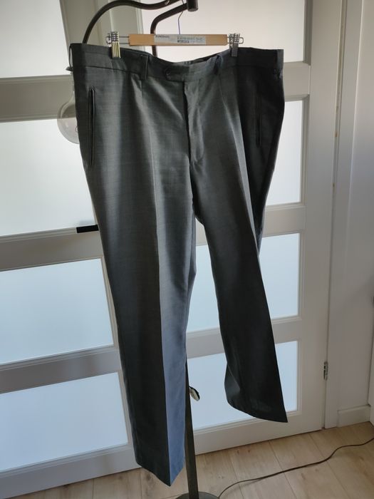 Spodnie garniturowe eleganckie męskie