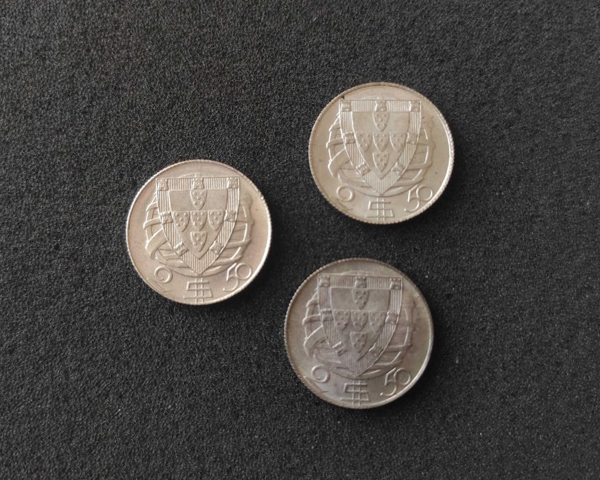 3 Moedas de 2.5$ 1943 - SOBERBAS - 10€ cada