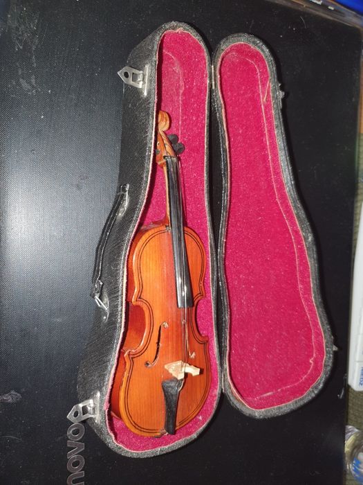 Skrzypce miniatura etui