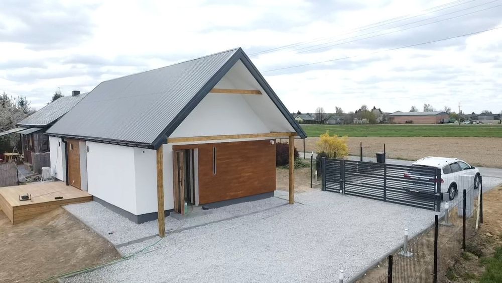 Piękne siedlisko 21a nowoczesny dom 90 m², Roztocze, gm Nielisz, gotowy do zamieszkania, cisza i spokój blisko zalewu w Nieliszu - Ansicht 4