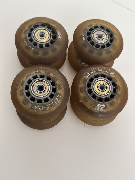 Kółka do rolek K2 HYPER 72 mm 82A