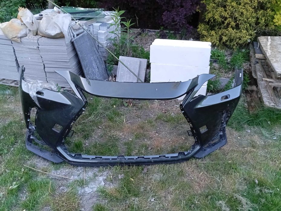 Zderzak przedni przód Lexus NX zielony w kolor