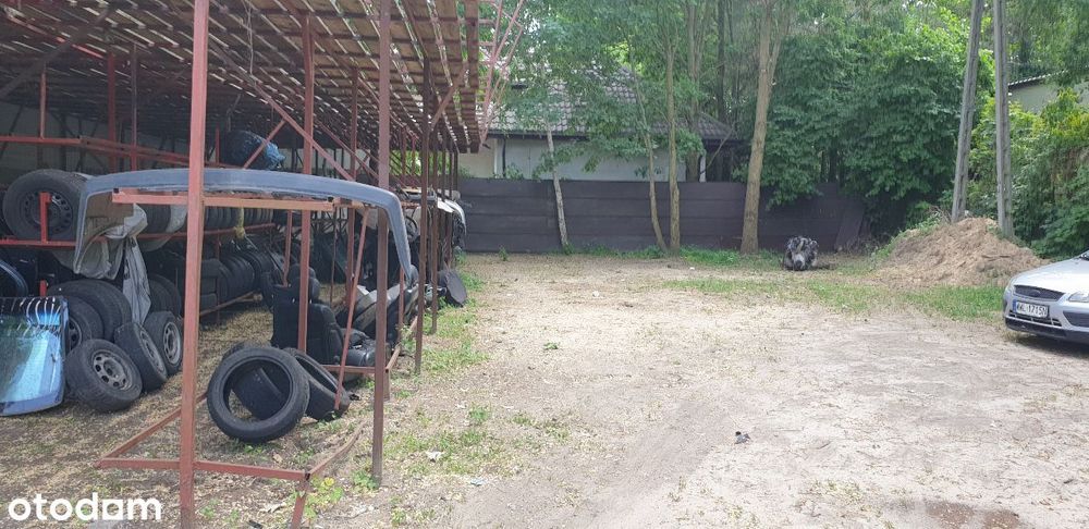 Działka usługowa Warszawa Zakręt Trakt Brzeski pierwsza linia zabudowy - Widok 4