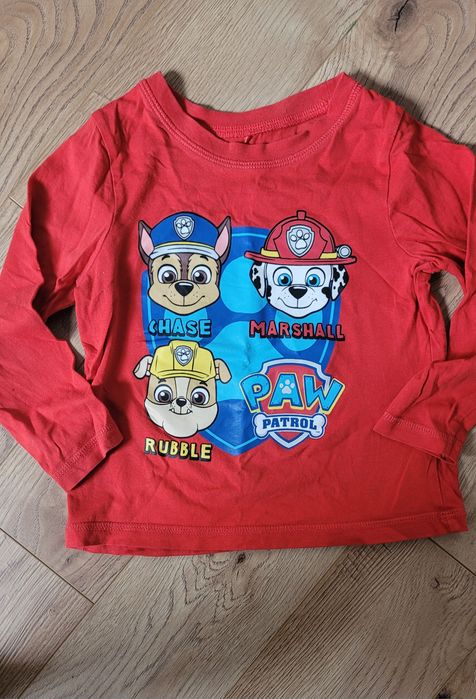 Koszulka t-shirt chłopięcy z długim rękawem  Psi Patrol